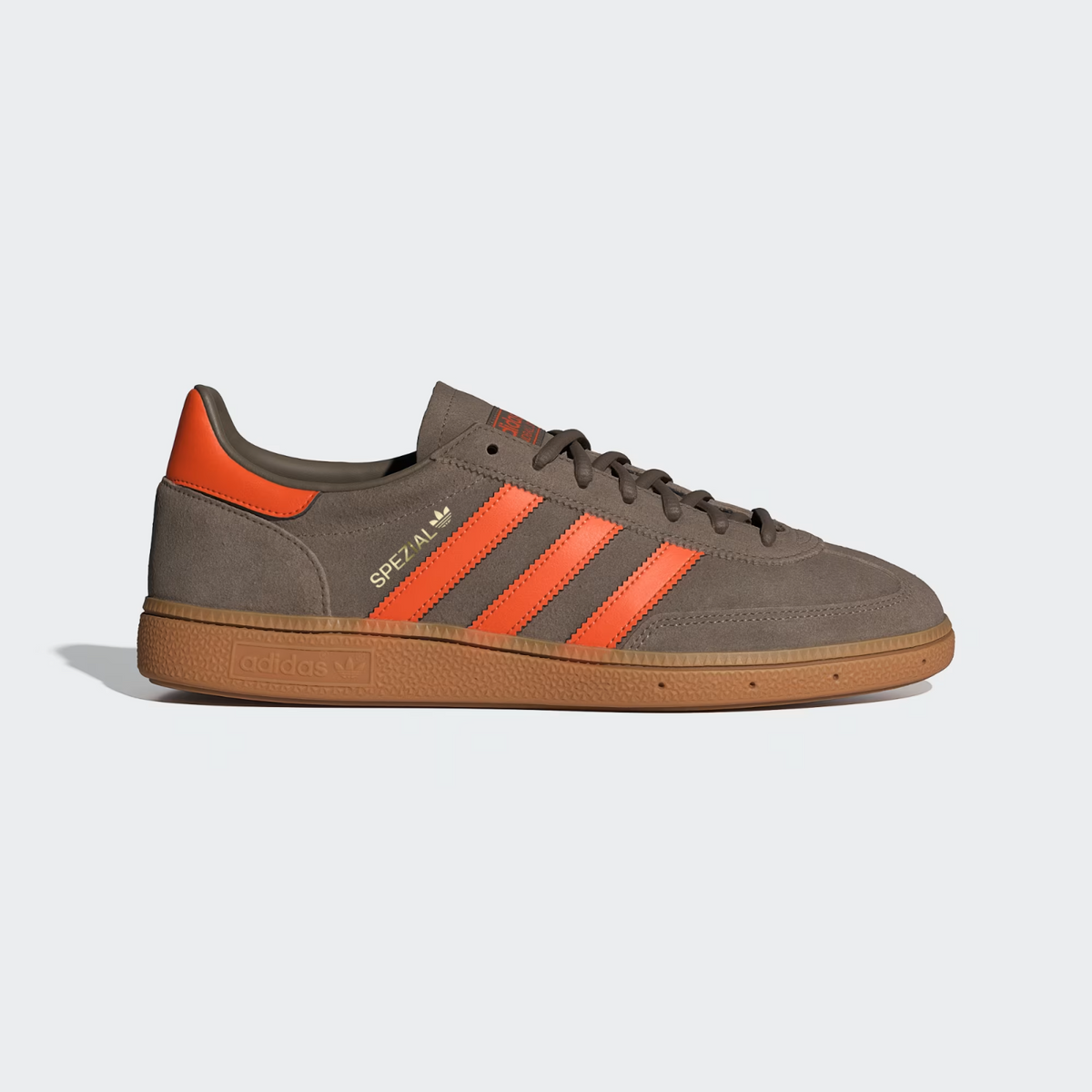 JR3846 adidas Originals Handball Spezial Cargo Brown Orange Gold Metallic (Men's