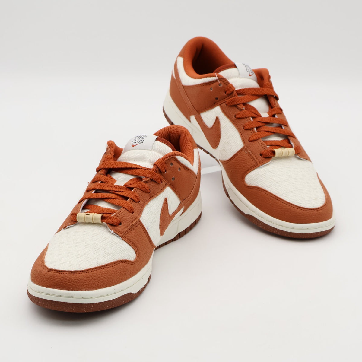 DR5475-100 Nike Dunk Low Sun Club Brown White (Women's)