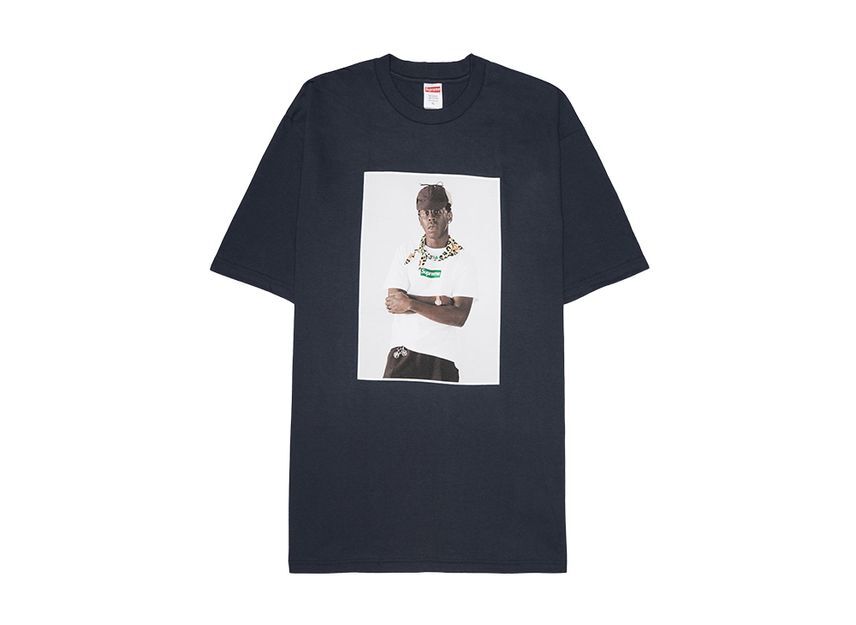 Supreme Tyler, The Creator Tee Navy