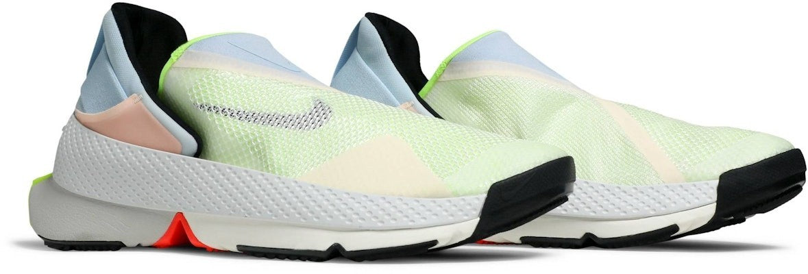 CW5883-100 NIKE GO FLYEASE "WHITE/CELESTINE BLUE-VOLT" (Men's)