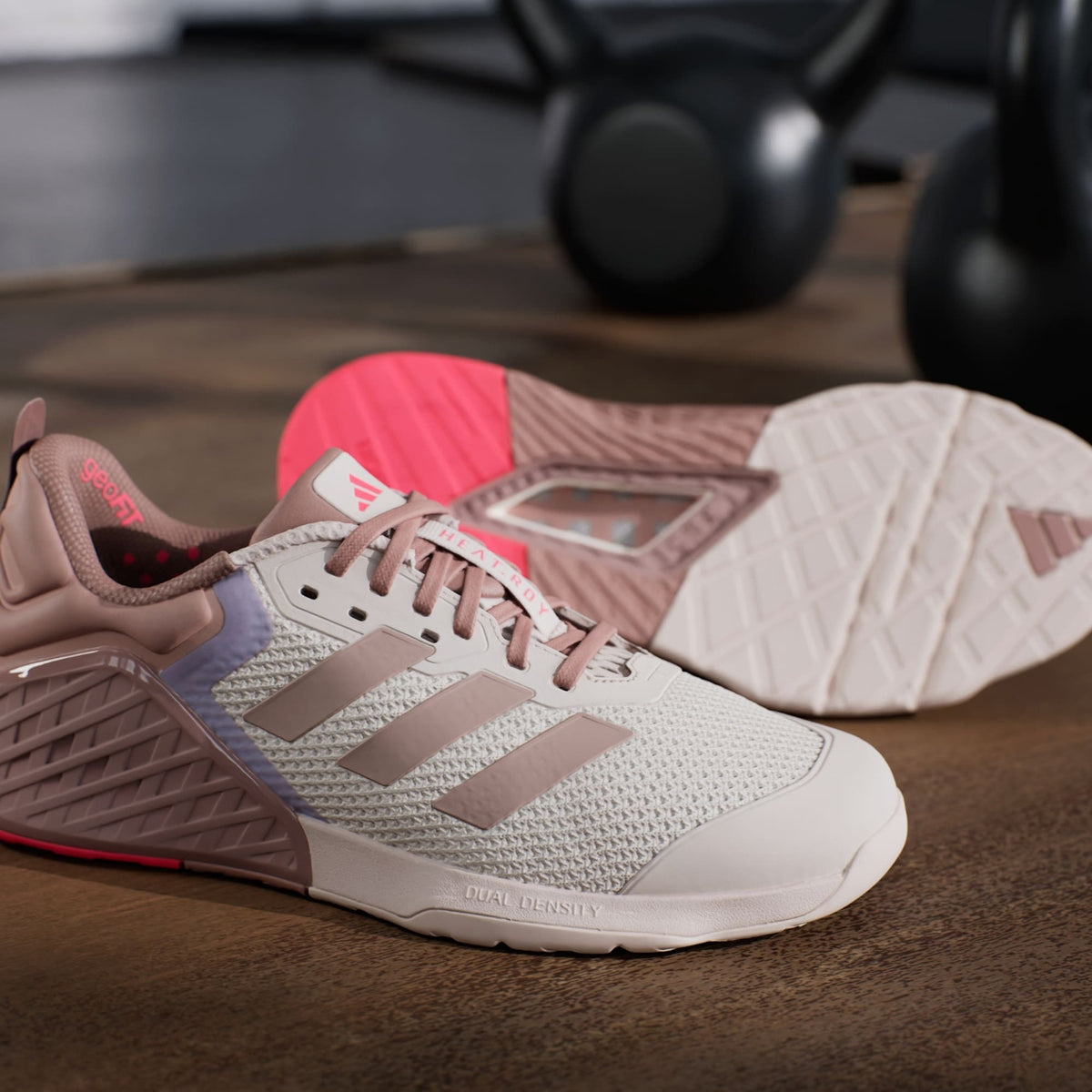 JI3902 adidas Dropset 3 Putty Mauve Warm Clay Violet Tone (Women's)