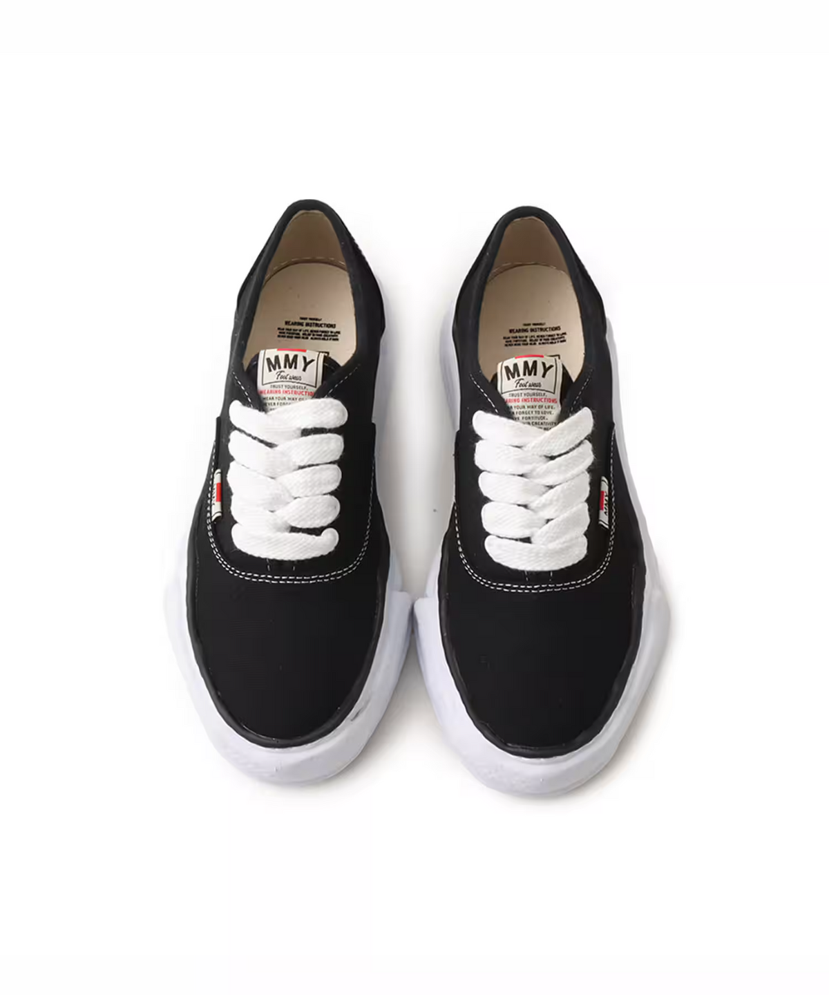 A02FW704-BLACK Maison MIHARA YASUHIRO BAKER Original Sole Canvas Low Cut (Men's)