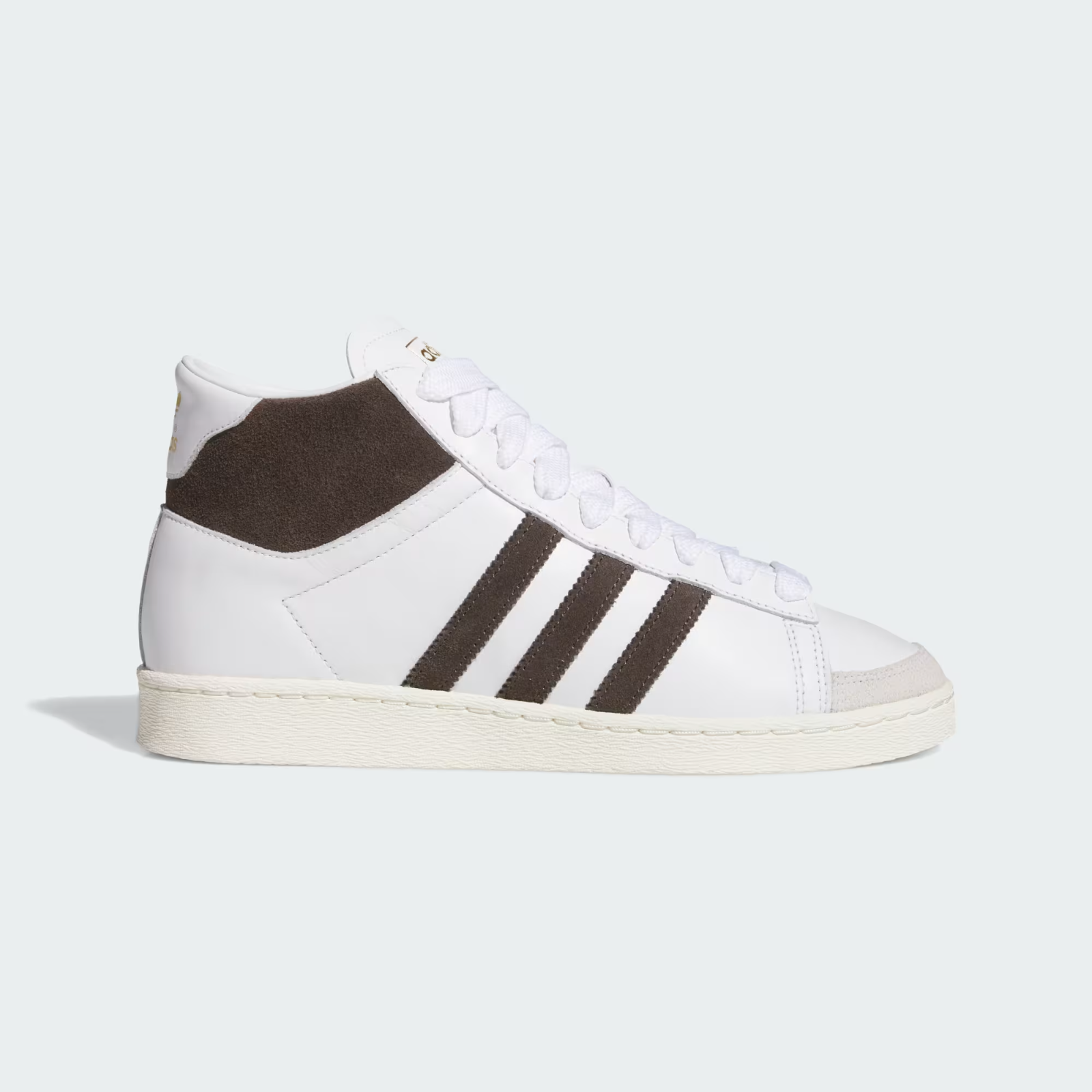 JP6497 adidas Jabbar Hi Cloud White Aurora Coffee (Men's)