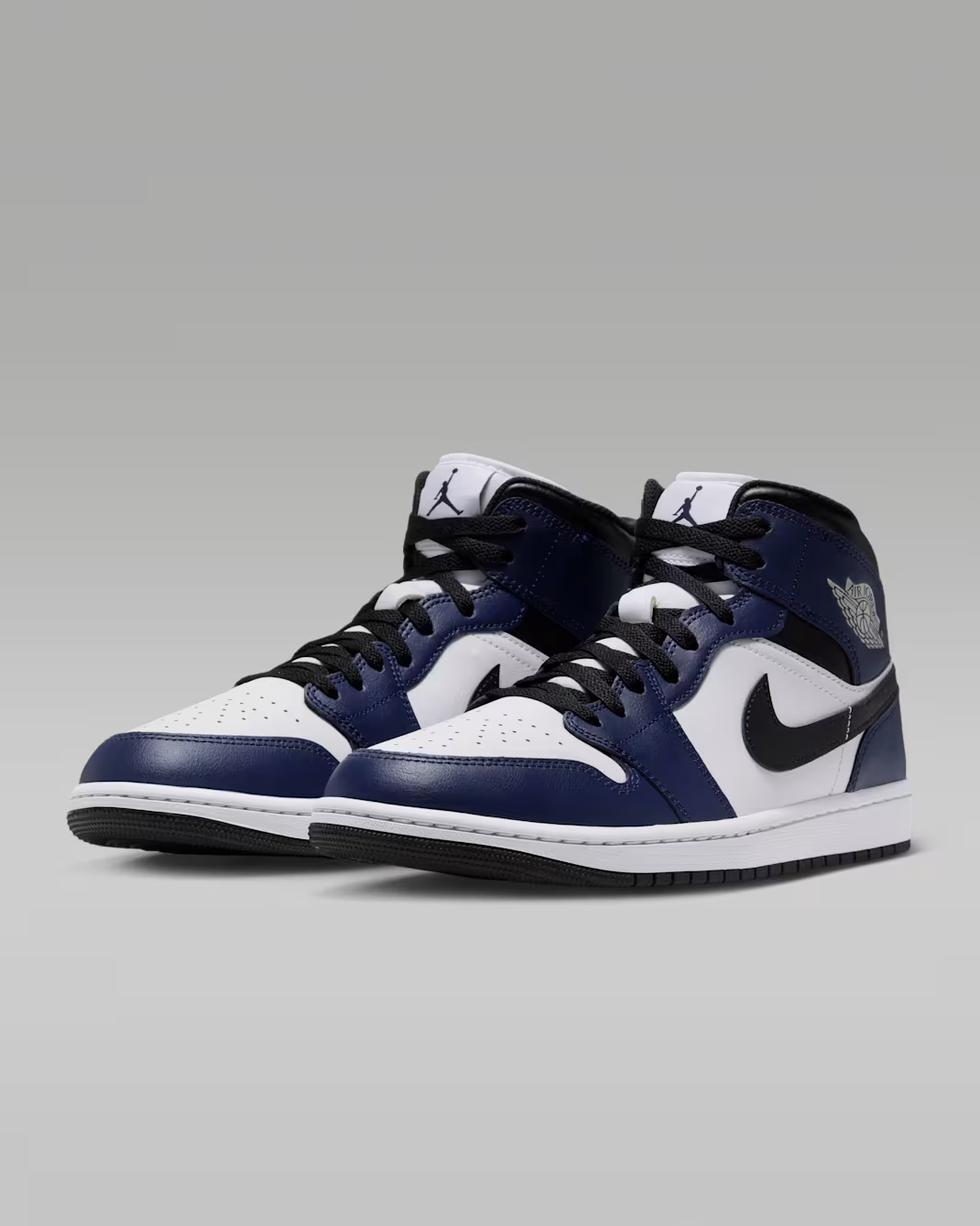 DQ8426-108 Nike Air Jordan 1 Mid "White/College Navy/Tech Grey" (Men's)