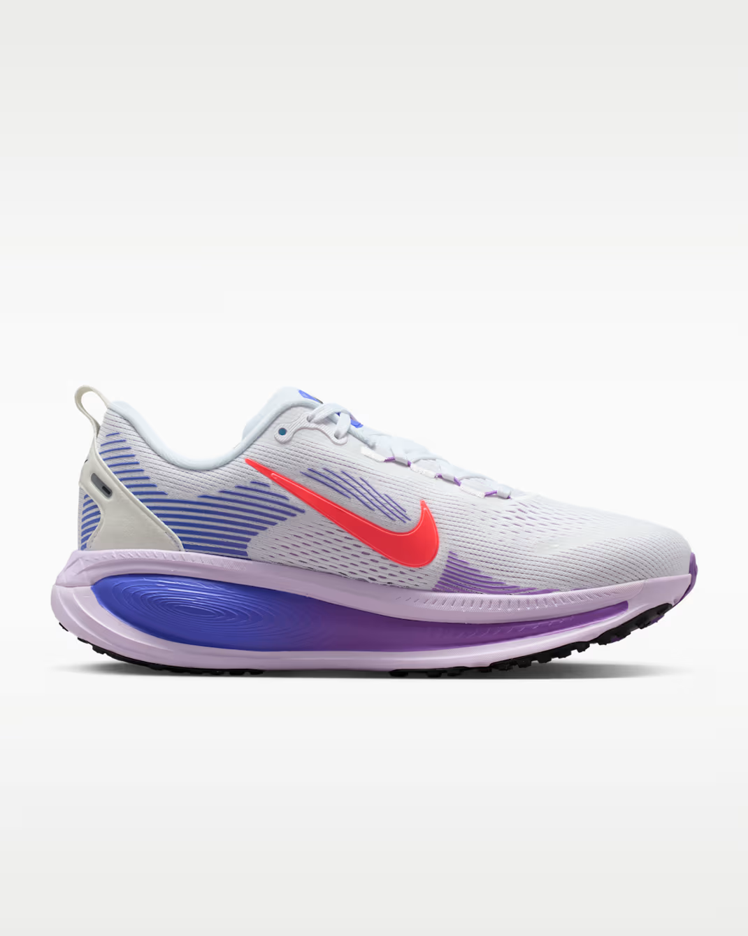 HM6804-112 Nike Vomero 18 White Violet Mist Sapphire Hot Lava (Women's)