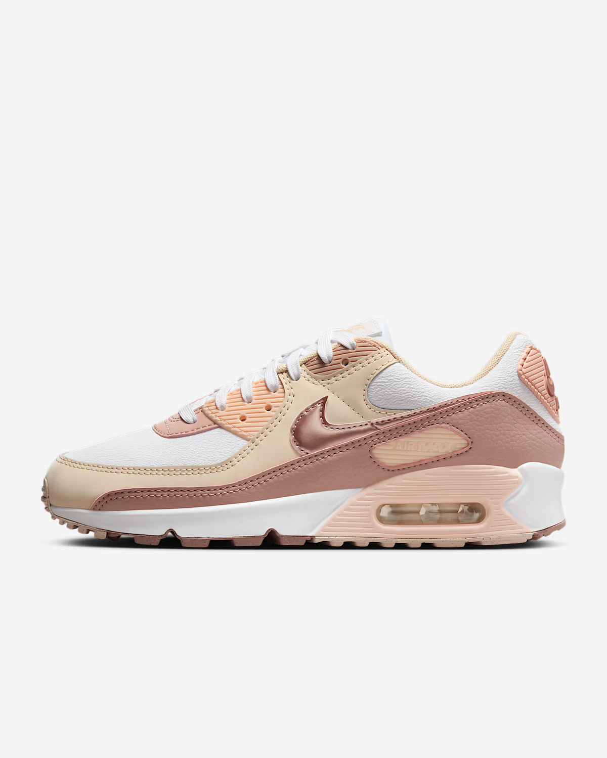 HQ1783-100 Nike  Air Max 90 Particle Pink Washed Coral Pearl White (Women's)