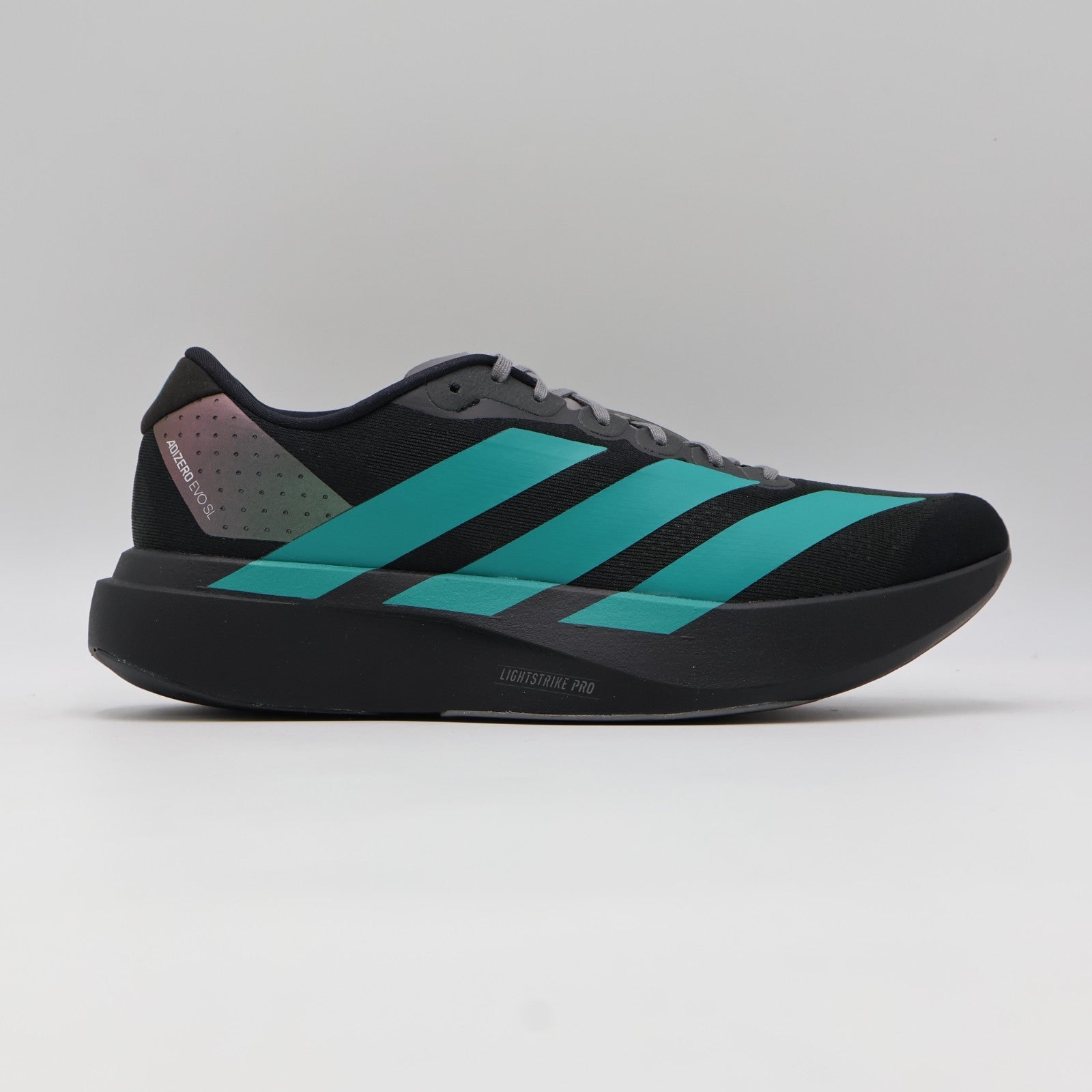 JS4488 adidas Adizero Evo SL Core Black Pure Teal Grey Four (Men's)