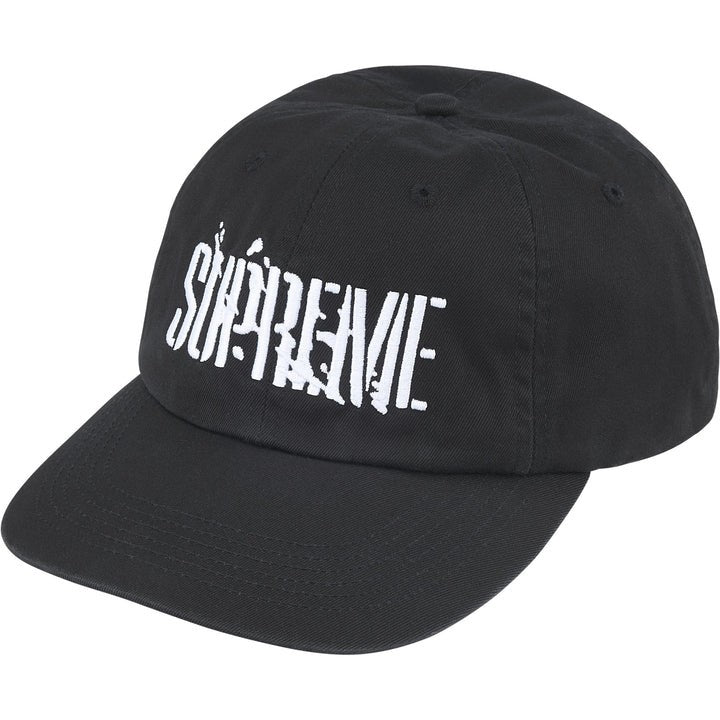 Supreme Splatter 6-Panel Black