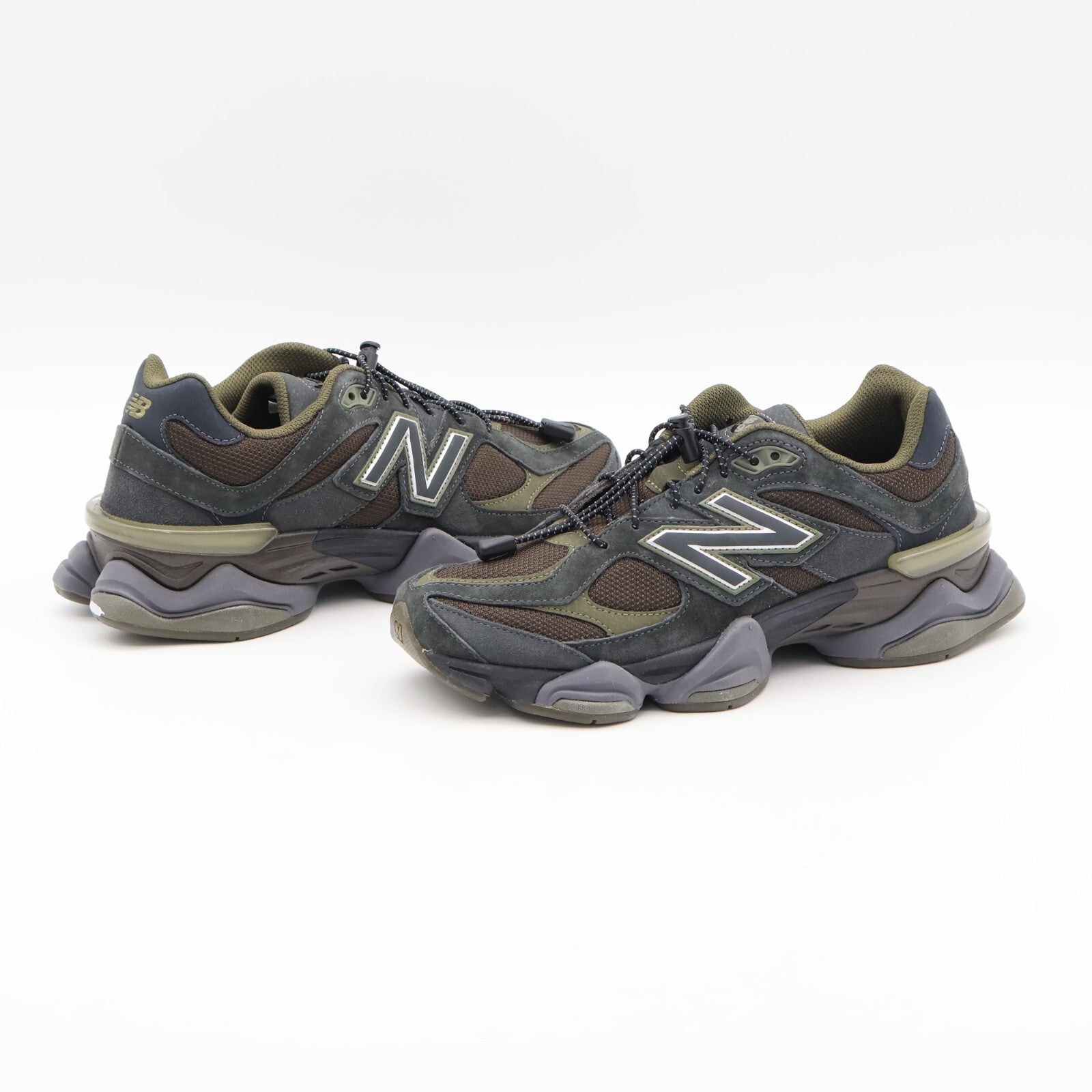U9060PH New Balance 9060 Blacktop Dark Moss Brown Khakis Green Grey (Men's)
