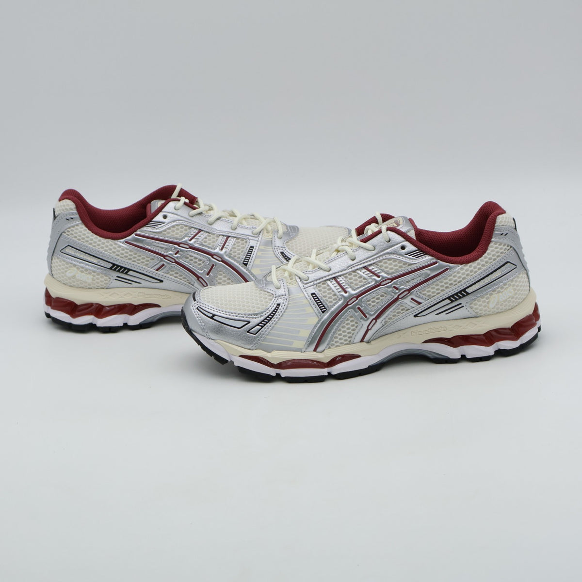 1203A759-102 Asics Gel-Kayano 12.1 Cream Pure Silver (Men's)