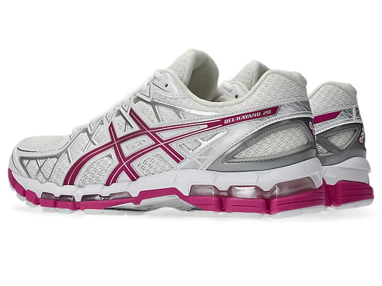 1203A388-108 Asics Gel-Kayano 20 "White/Raspberry" (Men's)