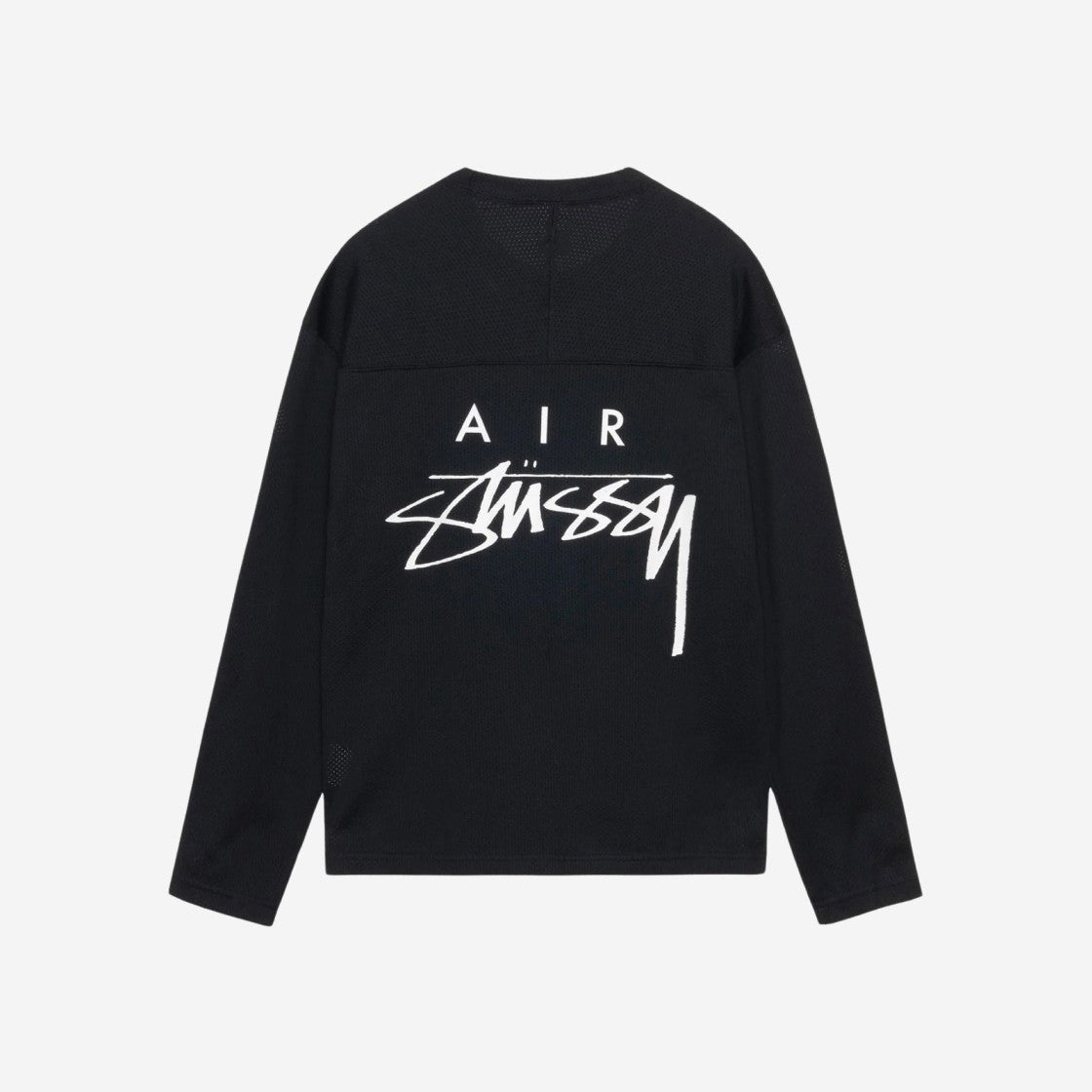 Nike Stussy Long Sleeve Top Black