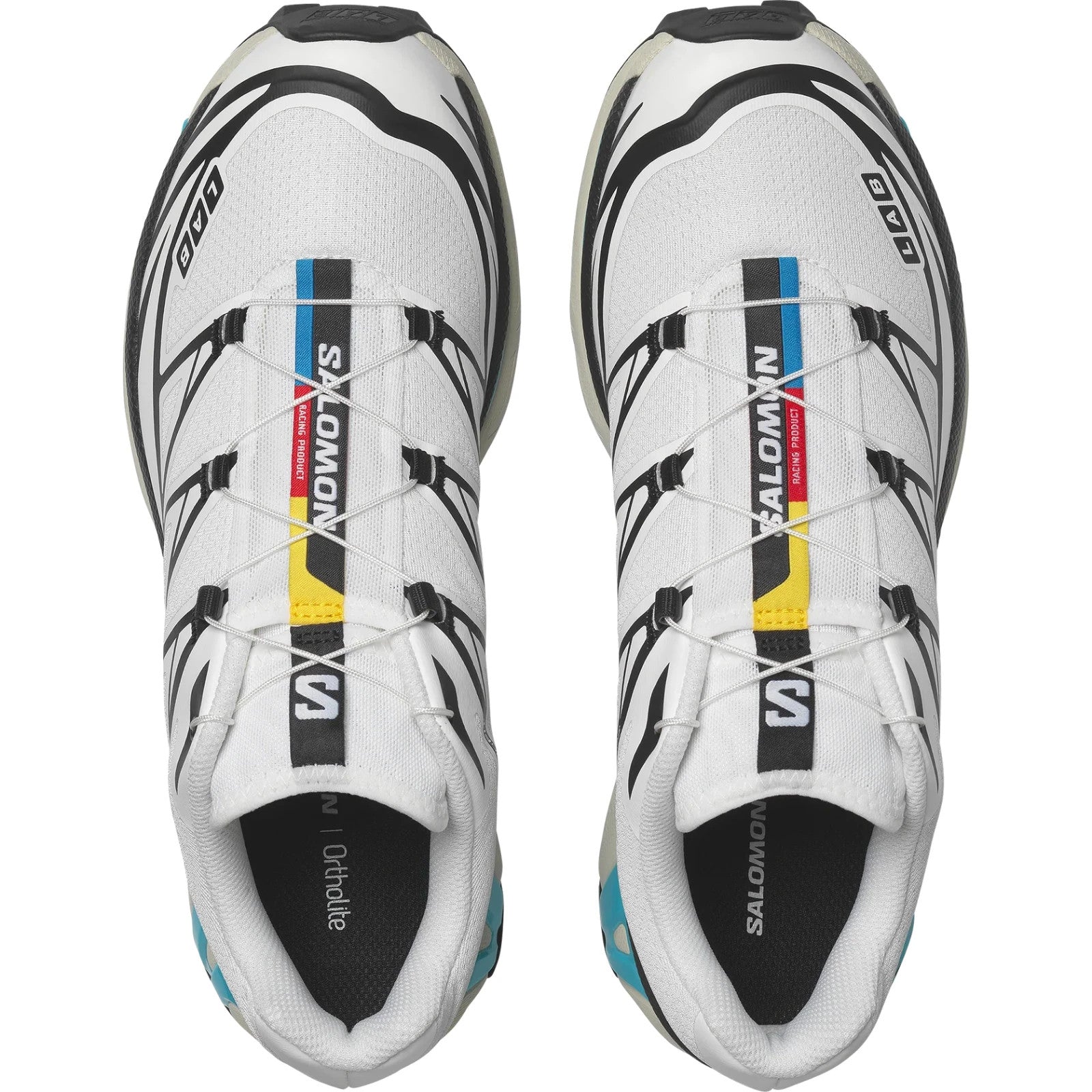 L49143300 Salomon XT-6 "Black/White/Blue Curacao"