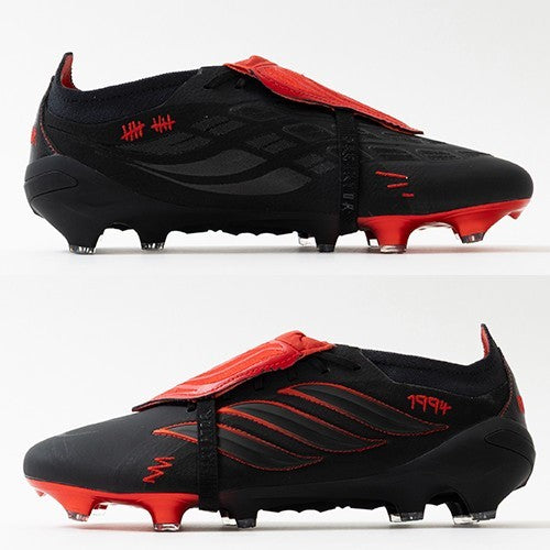 KK4190 adidas Predator Elite FT FG "Core Black/Vivid Red" (Men's)