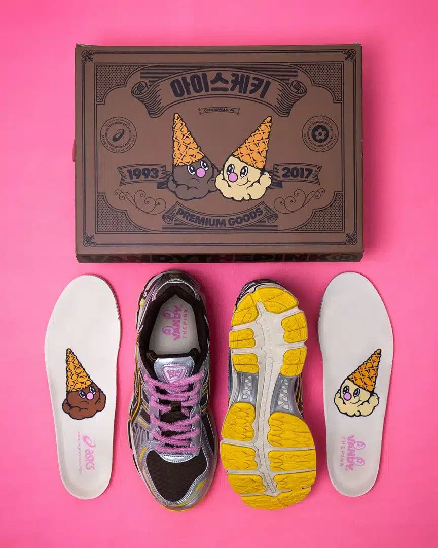 1203B302-200 VANDY THE PINK Ã Asics Gel-Kayano 12.1 Ice Cream Pack (Men's)