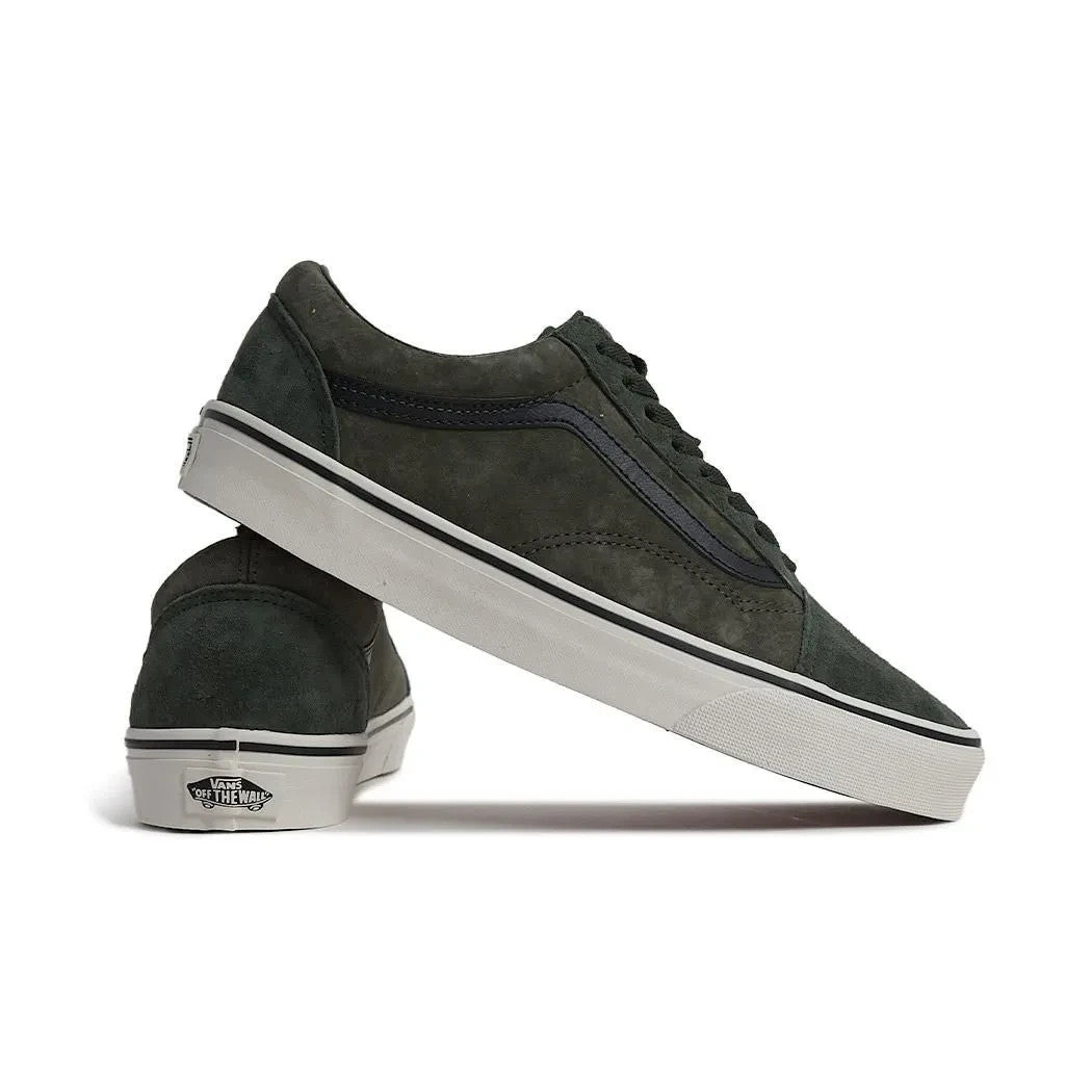 VN000D9YBGK Vans Old Skool Pig Suede "Green"
