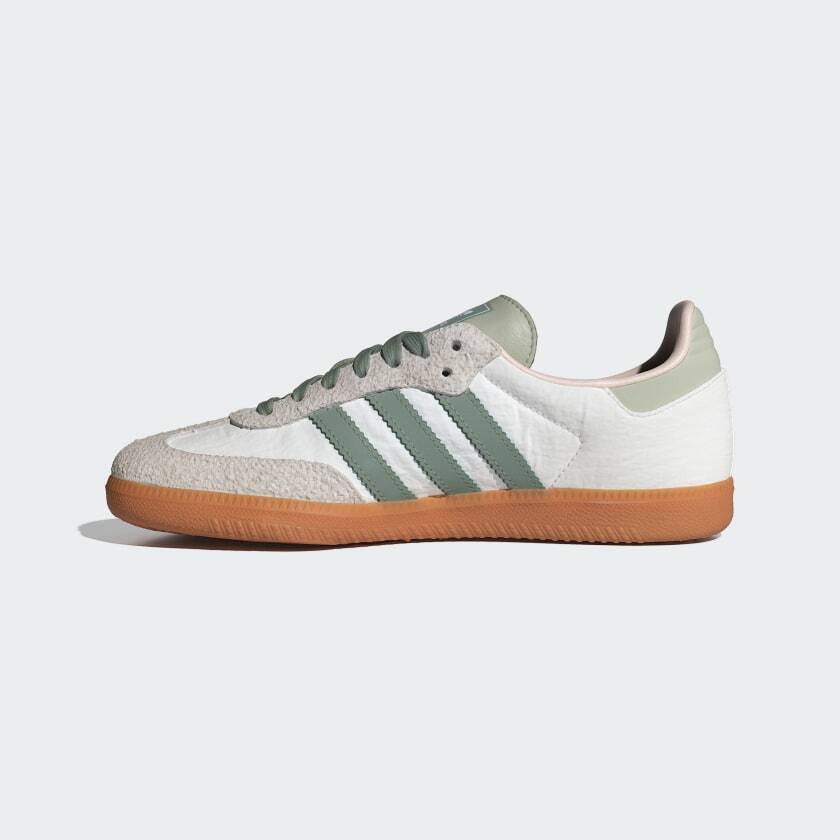 ID0492 adidas Originals Samba OG Silver Green (Women's)