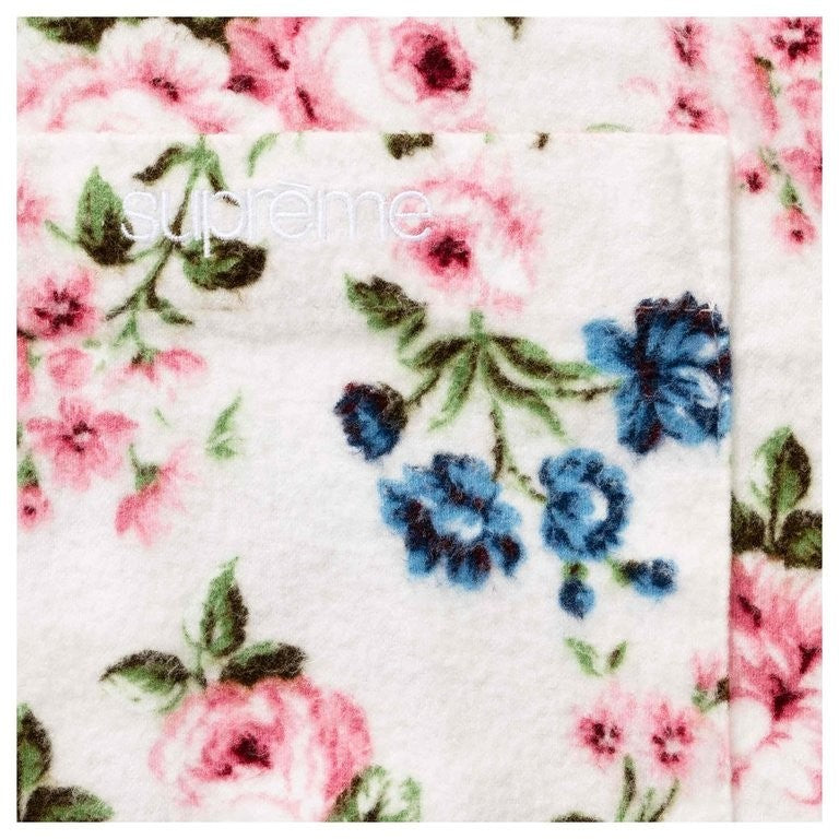Supreme Floral Flannel Shirt White